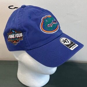 47 Clean Up Florida Gators Adjustable Hat Mens OSFA Final Four 2025 Blue Cap NEW